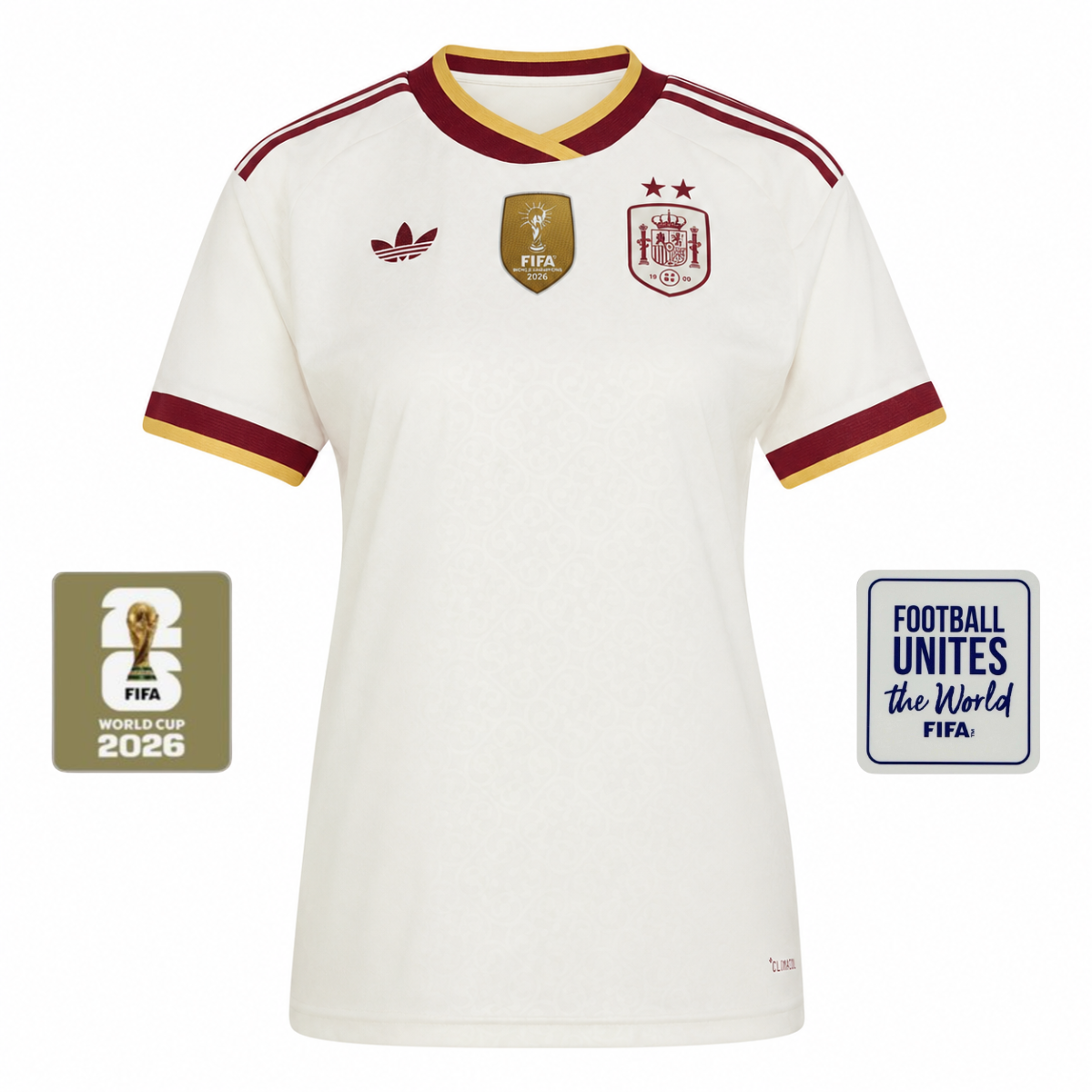 Jersey Spanish Away Women 2026 - World Champions