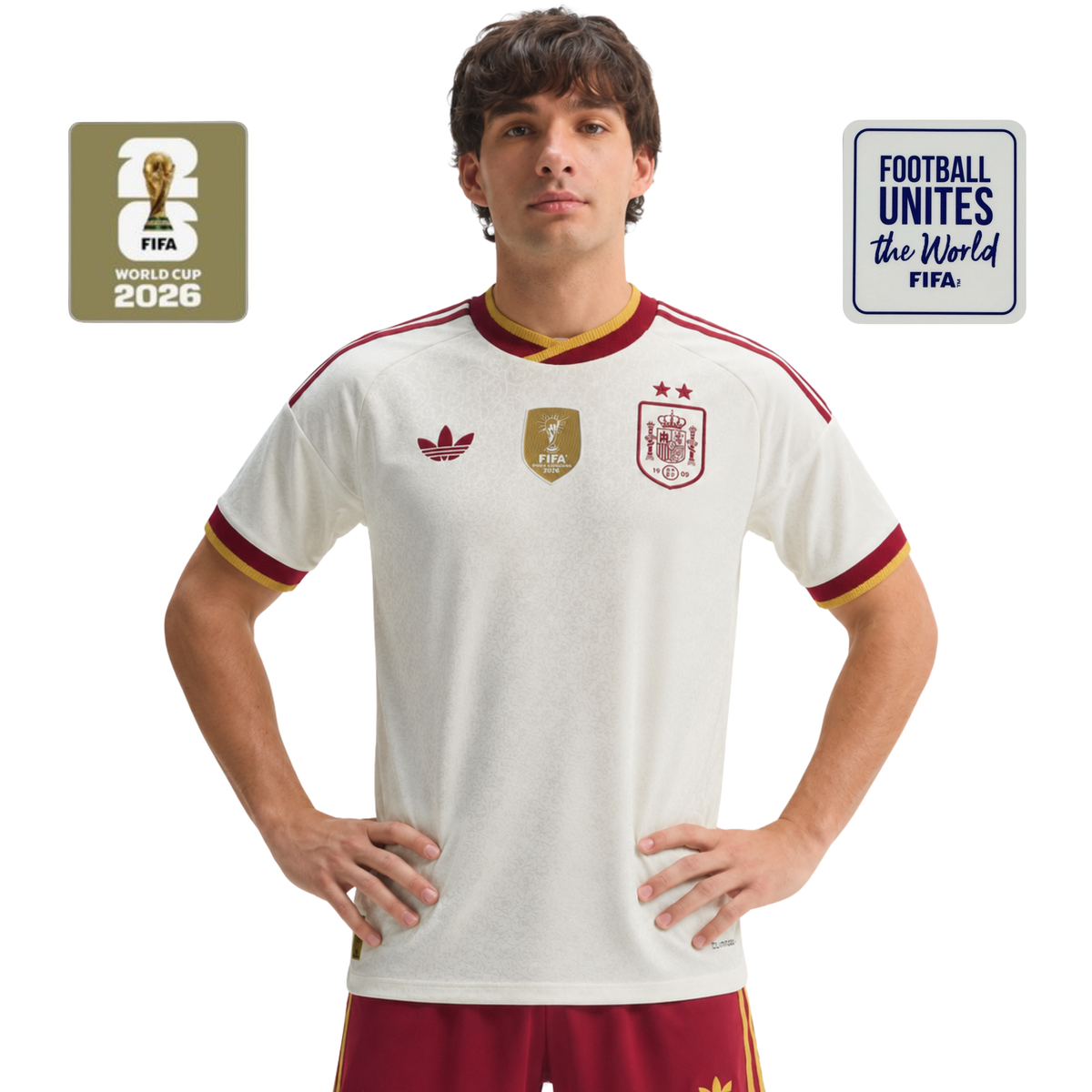 Jersey Spanish Away Player 2026 - World Champions