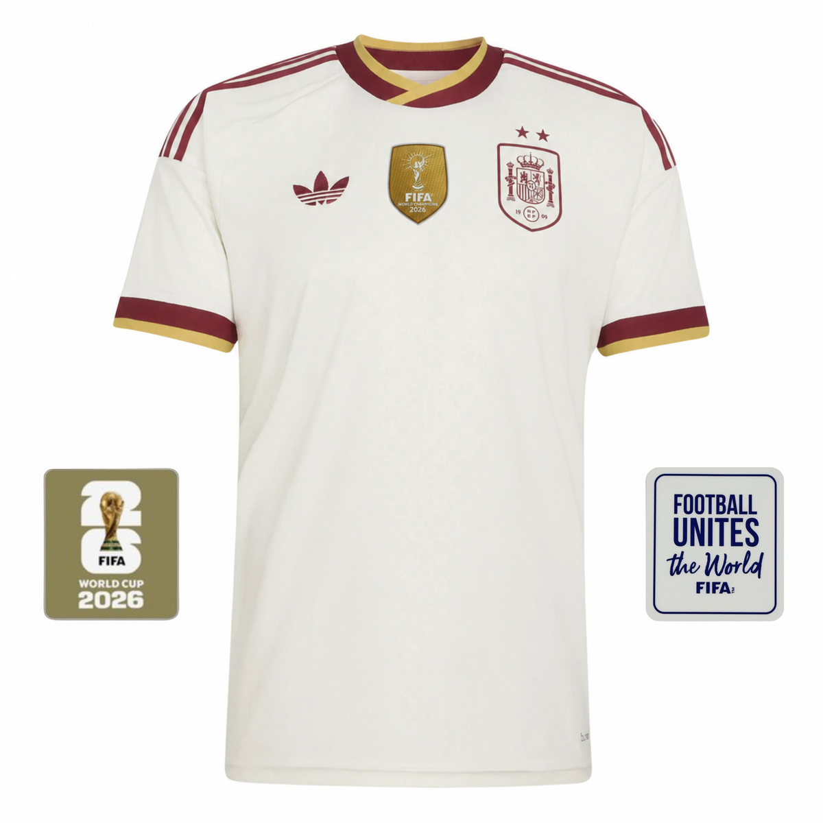 Jersey Spanish Away 2026 - World Champions