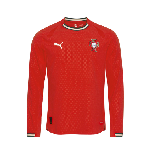 Jersey Long Sleeve Portugal Home Player 2025