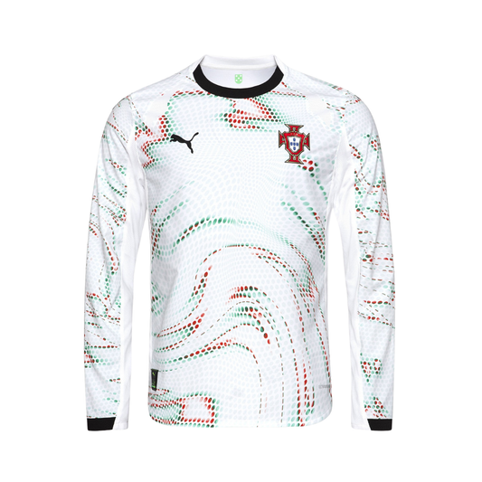 Jersey Long Sleeve Portugal Away Player 2025