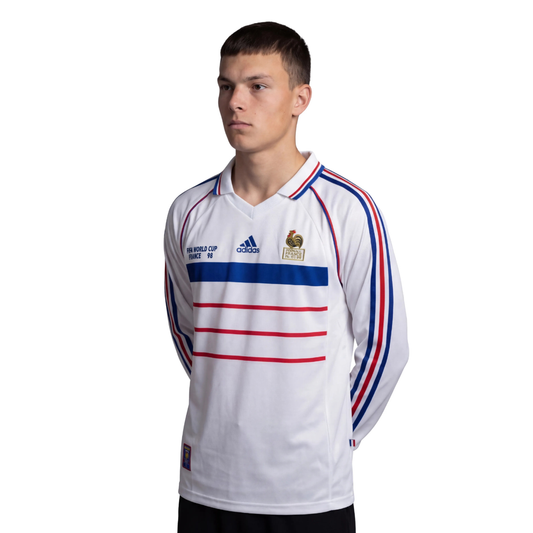 Jersey Long Sleeve France Away Retro 1998